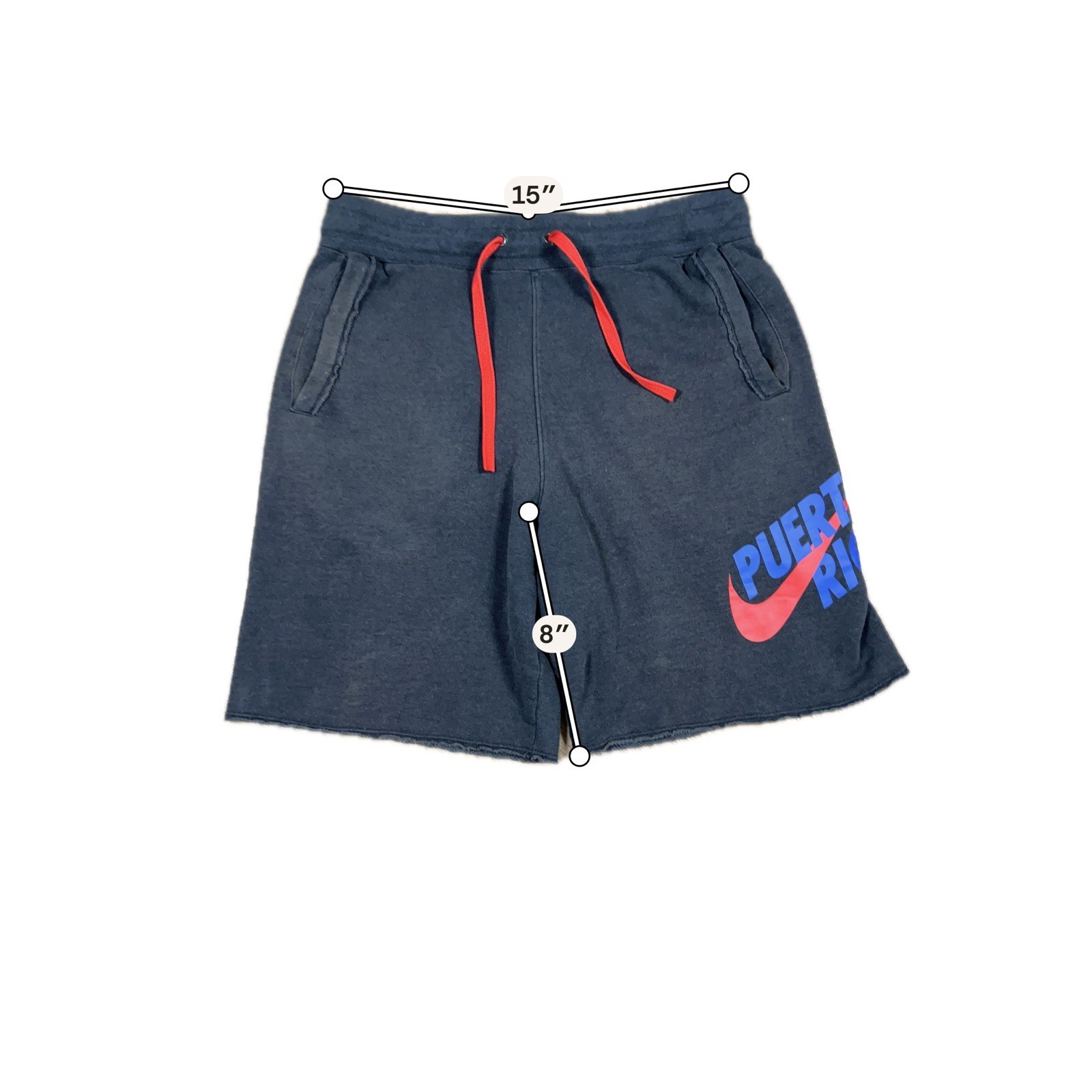 Nike Sportwear NSW Alumni City Shorts Puerto Rico Men’s Size Small Fleece Black