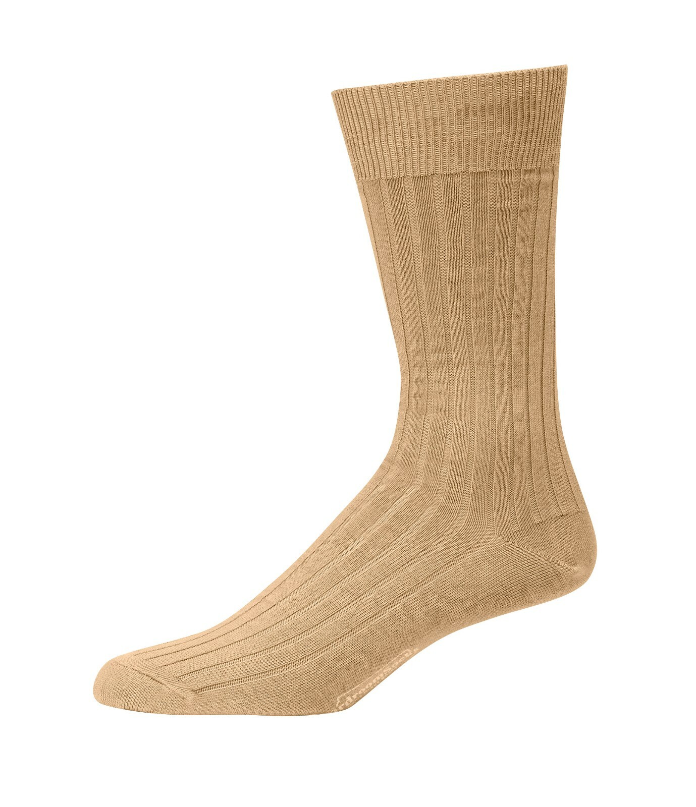 Men’s Mid-Calf Cotton Dress Socks, Quality Business Socks Made in USA