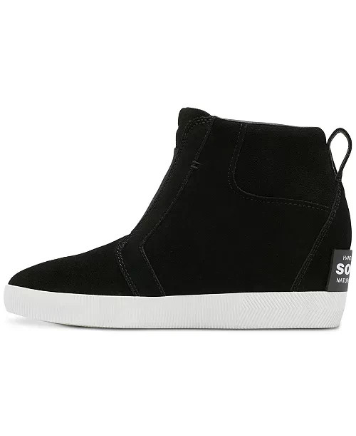 SOREL Out N About Wedge Boots Shoes for Women 10 M BLACK New