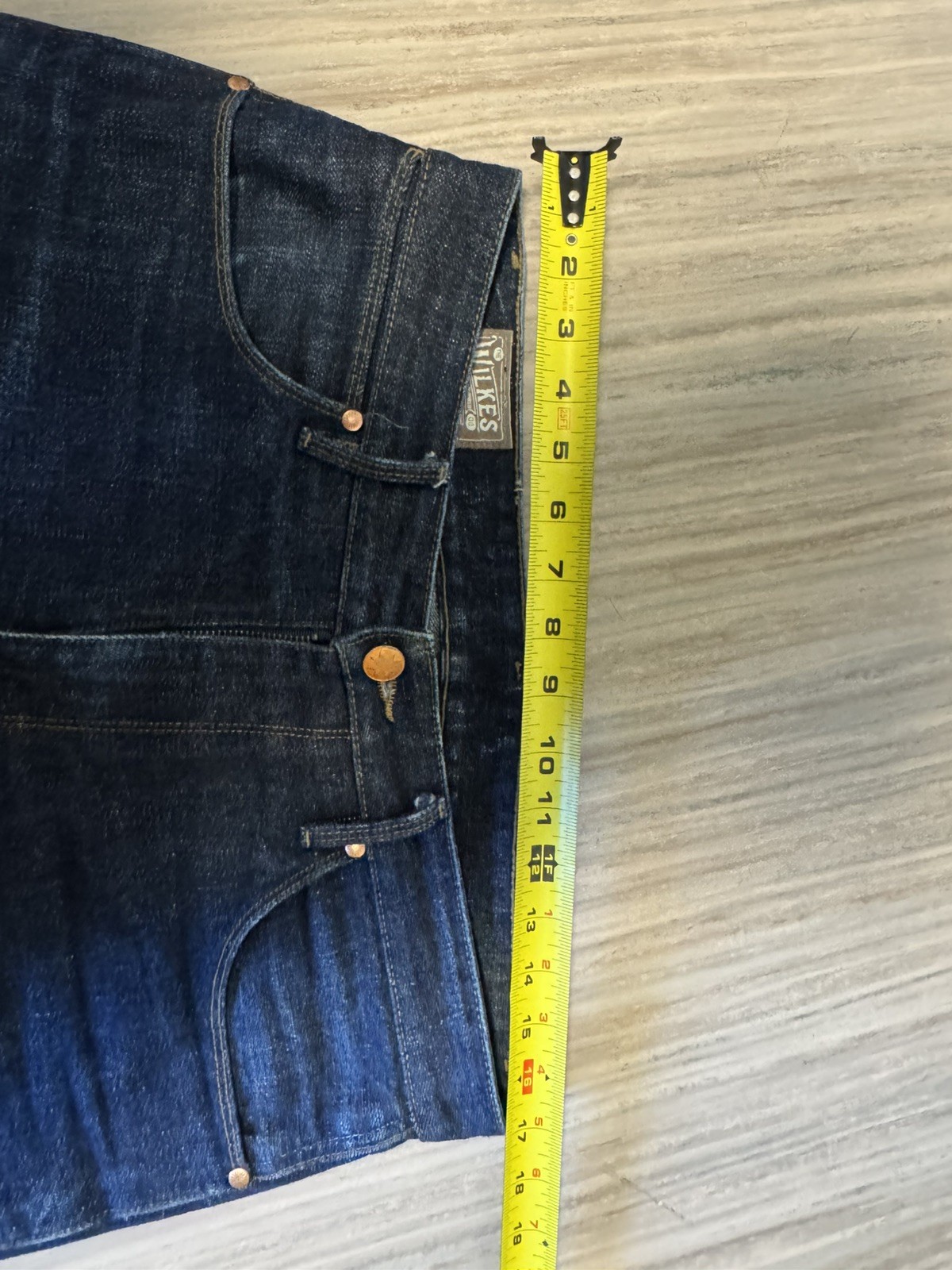 Freenote Cloth Wilkes Jeans 17oz Indigo Slub W34