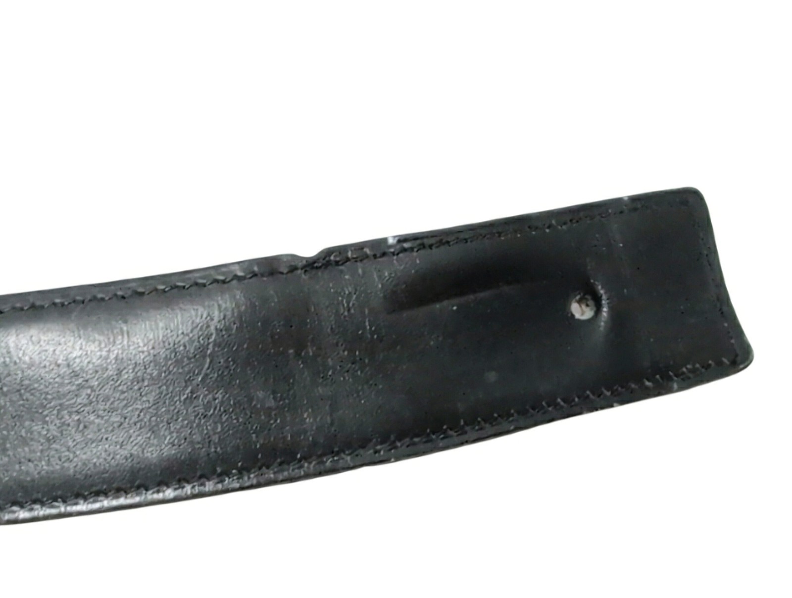 Authentic Hermes Belt Only Replacement Genuine Constance 40×1.3 in Black Brown