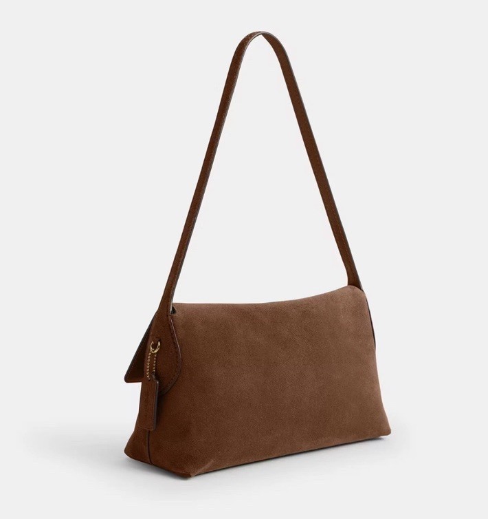 Coach Suede Chelsea Shoulder Bag 30 CDS59 B4WBR_NWT_Expedited