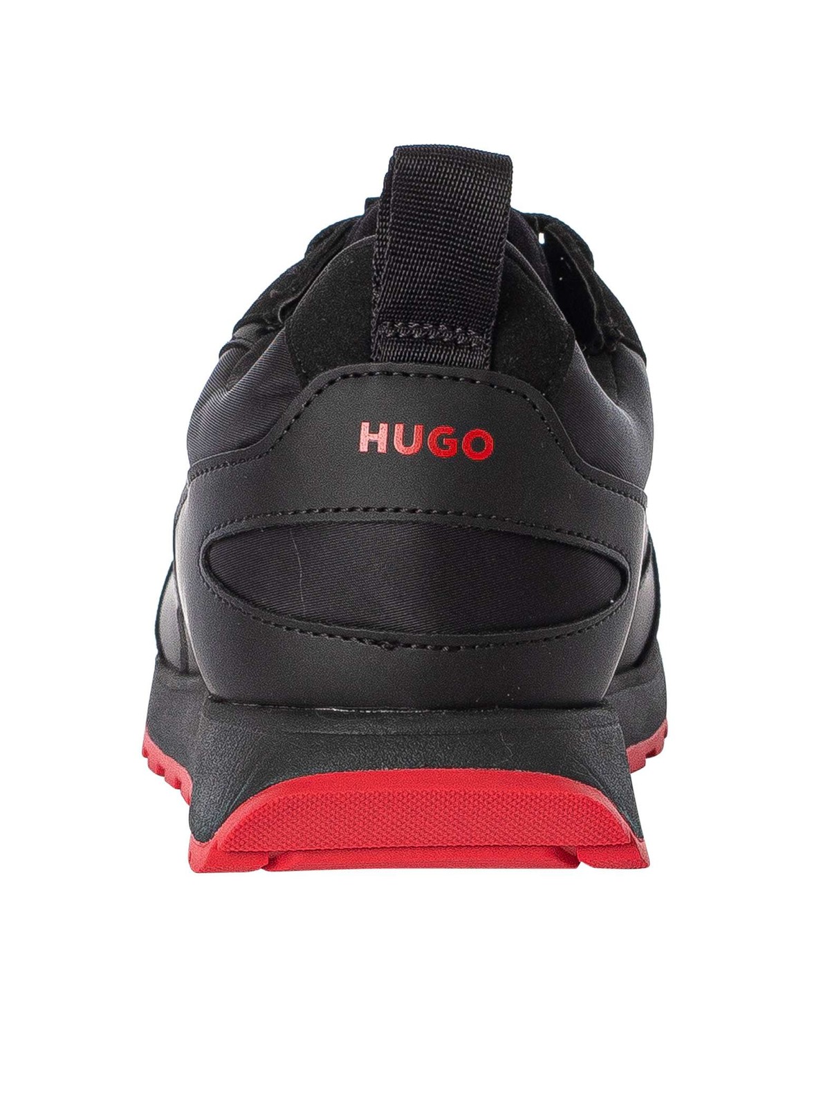 HUGO Men’s Icelin Running Trainers, Black