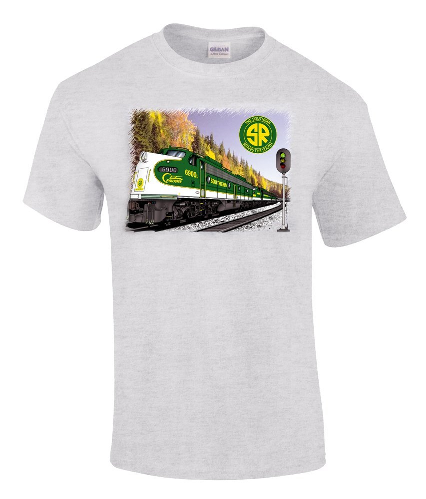 Southern Railway Crescent Limited Authentic Railroad Tee Shirt [10100]