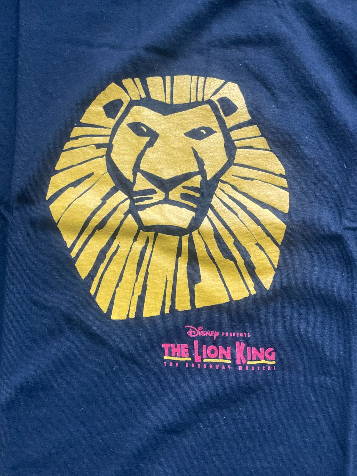 Disney The Lion King The Broadway Musical XL Shirt F17