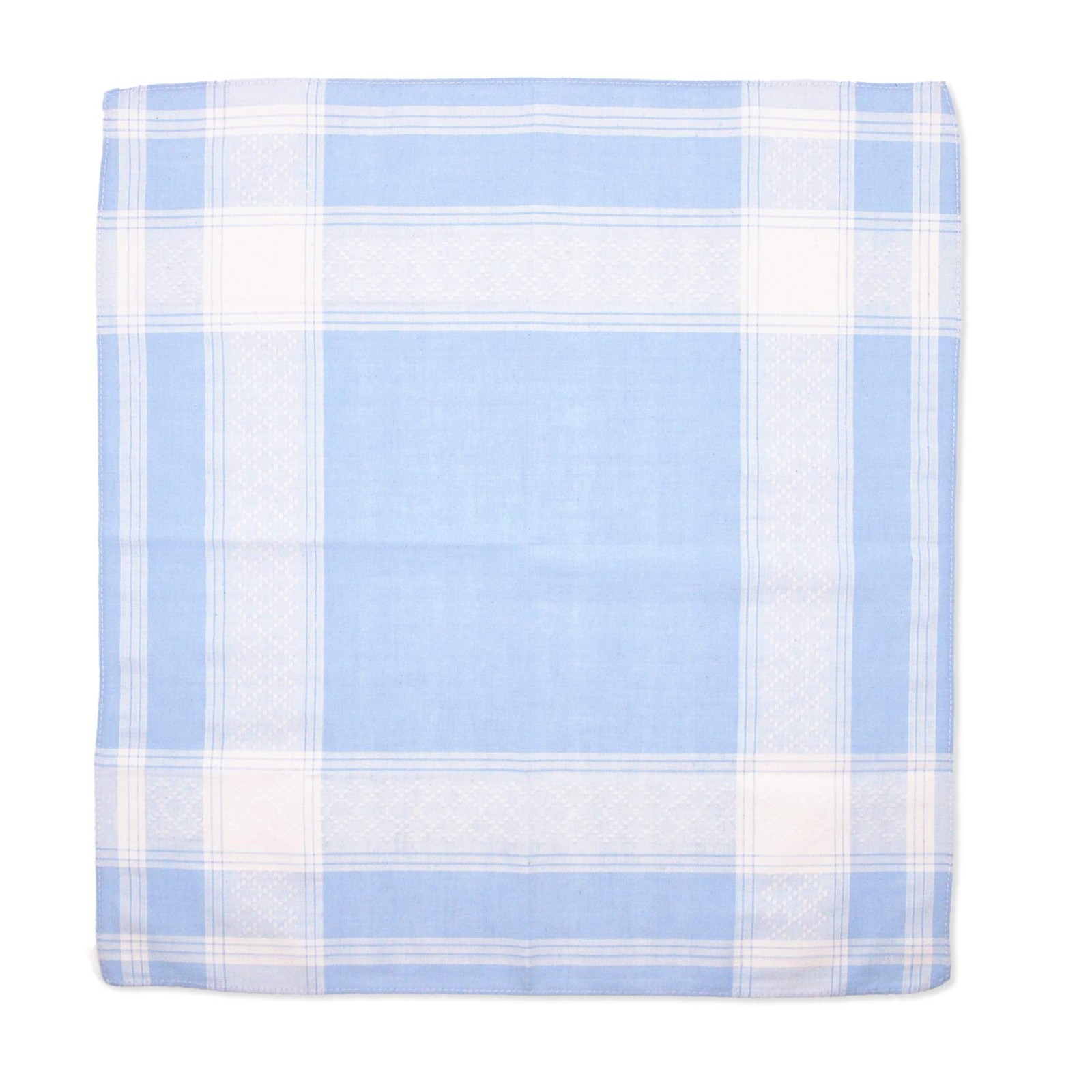 Large Soft Cotton Handkerchiefs for Men – Elegant Patterns, Assorted Colors, 16