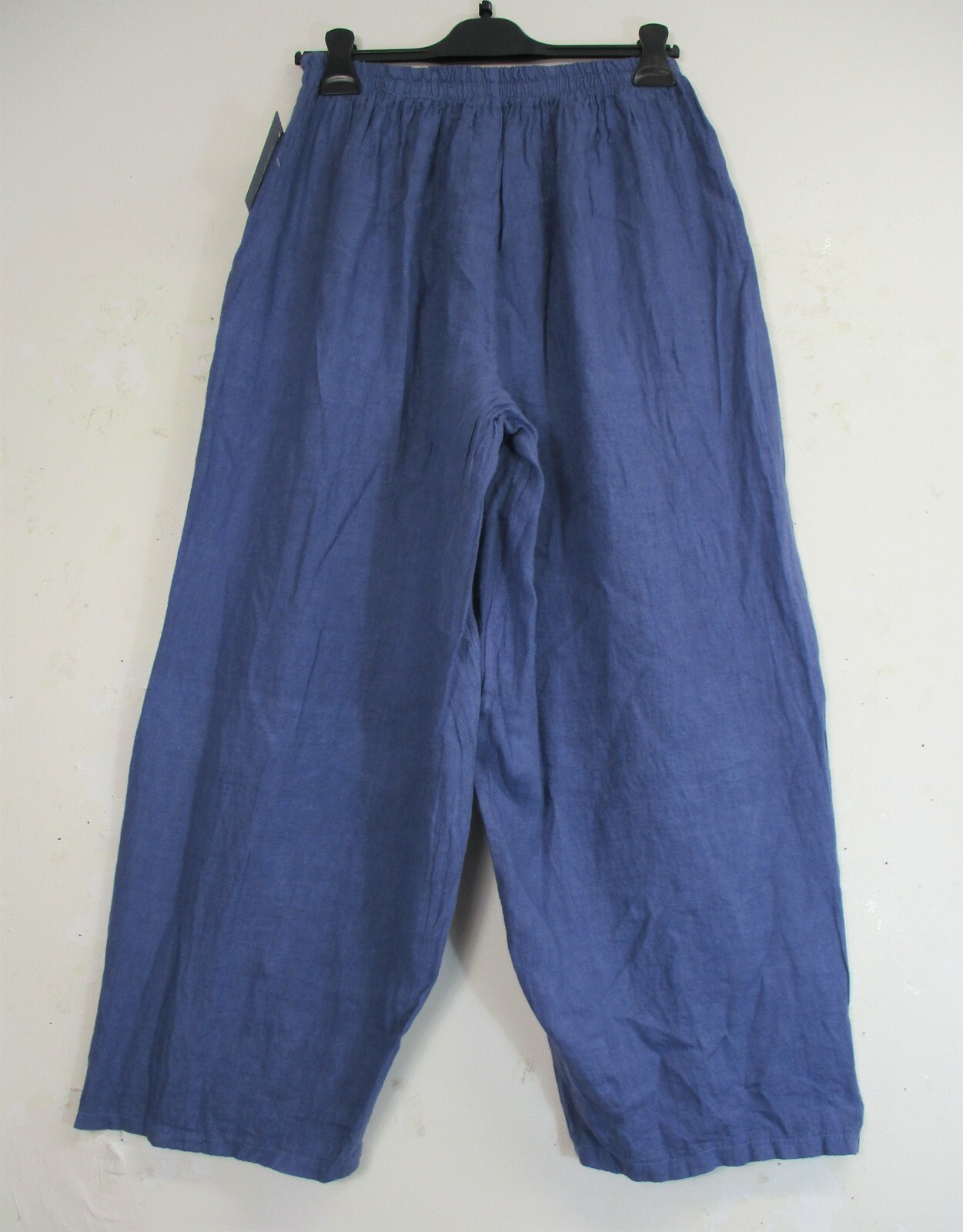 LAGENLOOK 100% LINEN ITALIAN TROUSERS 8 COLS 3 SIZES : Plus:1 Plus:2 Plus Plus:3
