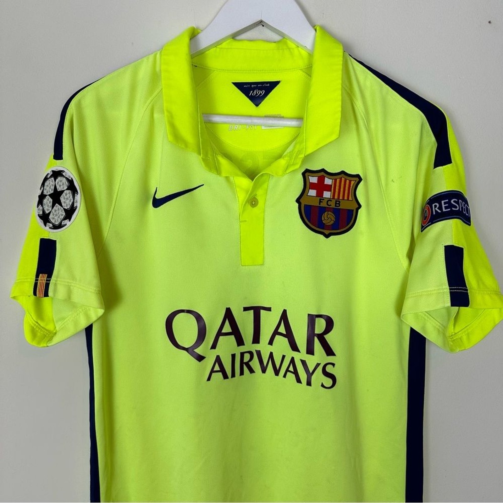 Nike Barcelona 2014/2015 Third Kit Jersey Messi Barca