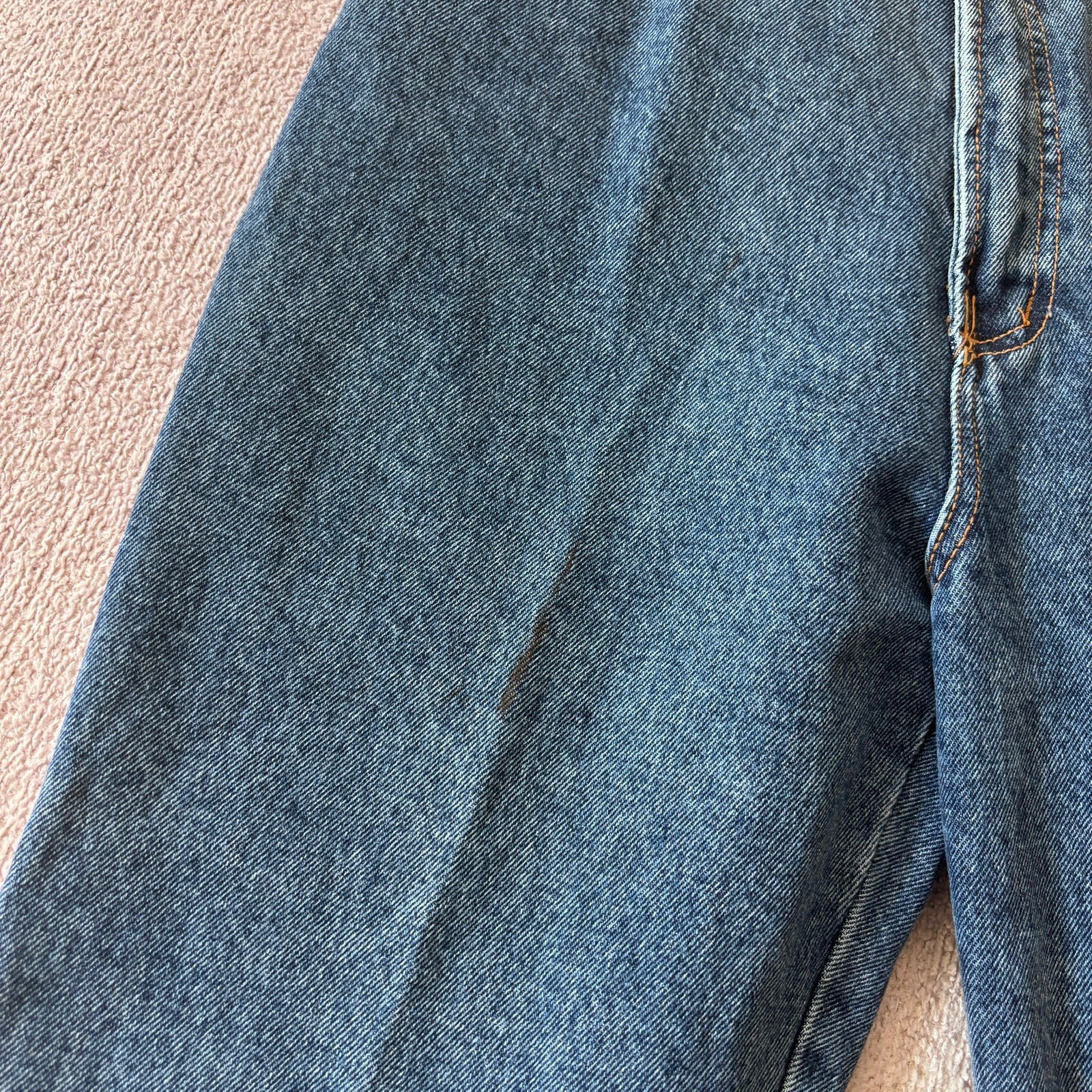 Vintage Bongo High Rise Straight Leg Jeans 100% Cotton Y2K 13