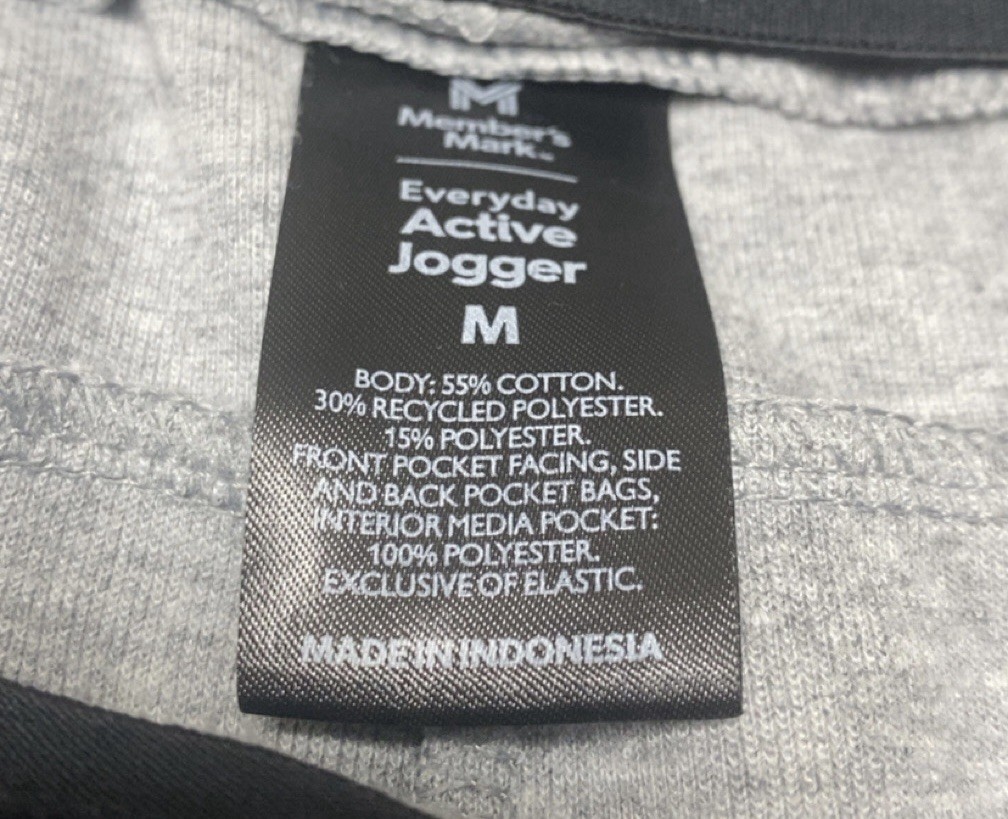 Member’s Mark Gray Active Joggers Size M