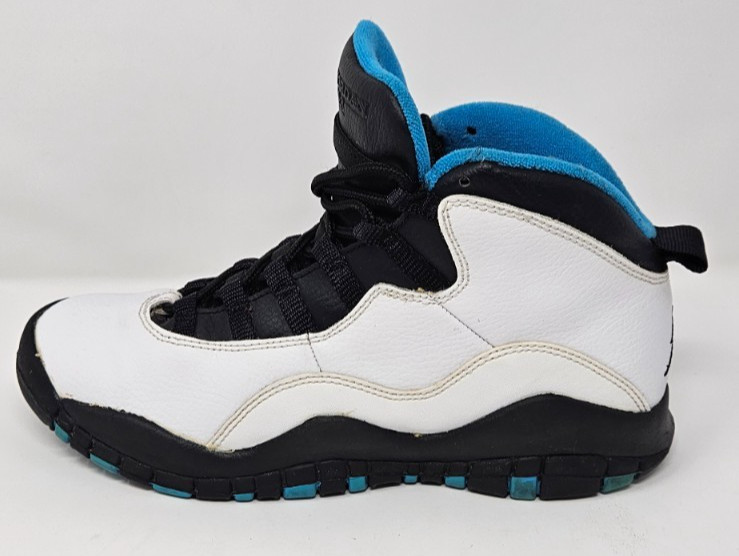 Nike AIR JORDAN X 10 Retro GS White Powder Blue – Size 5.5Y 310806-106