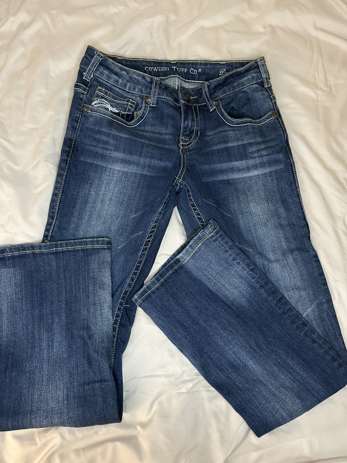 Women’s Cowgirl Tuff Co Jeans Hot Shot Sz 27×31