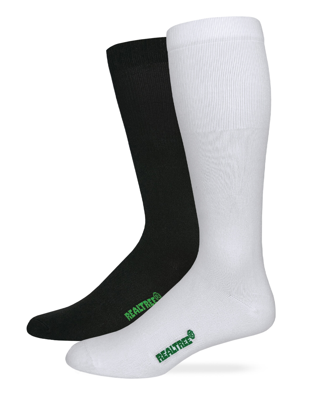 Realtree Men’s Lightweight Seamless Toe Moisture Wicking Liner Socks 2 Pair Pack
