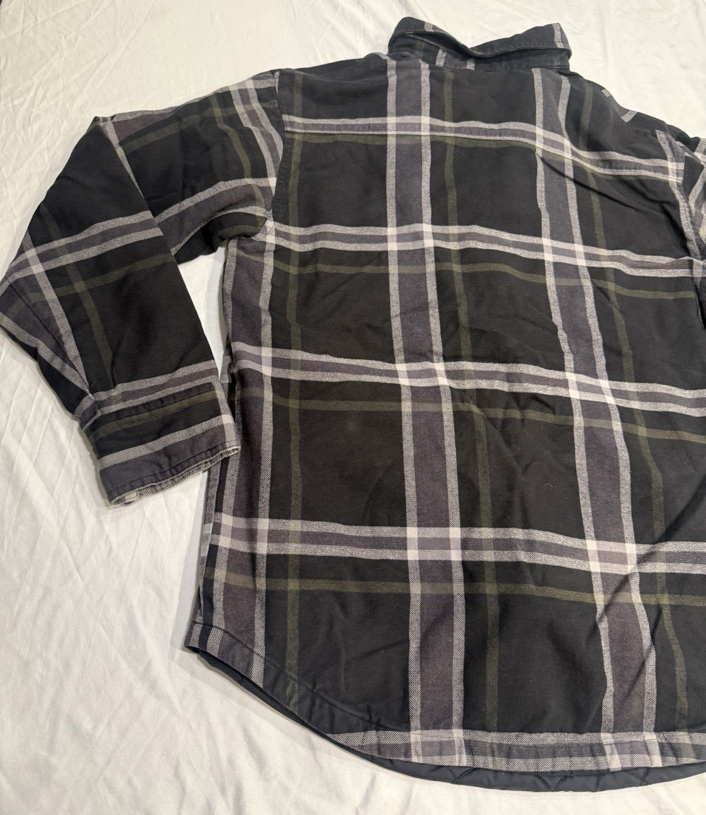 Nike 6.0 Insulated Flannel Jacket Men, Medium, Plaid, Lined