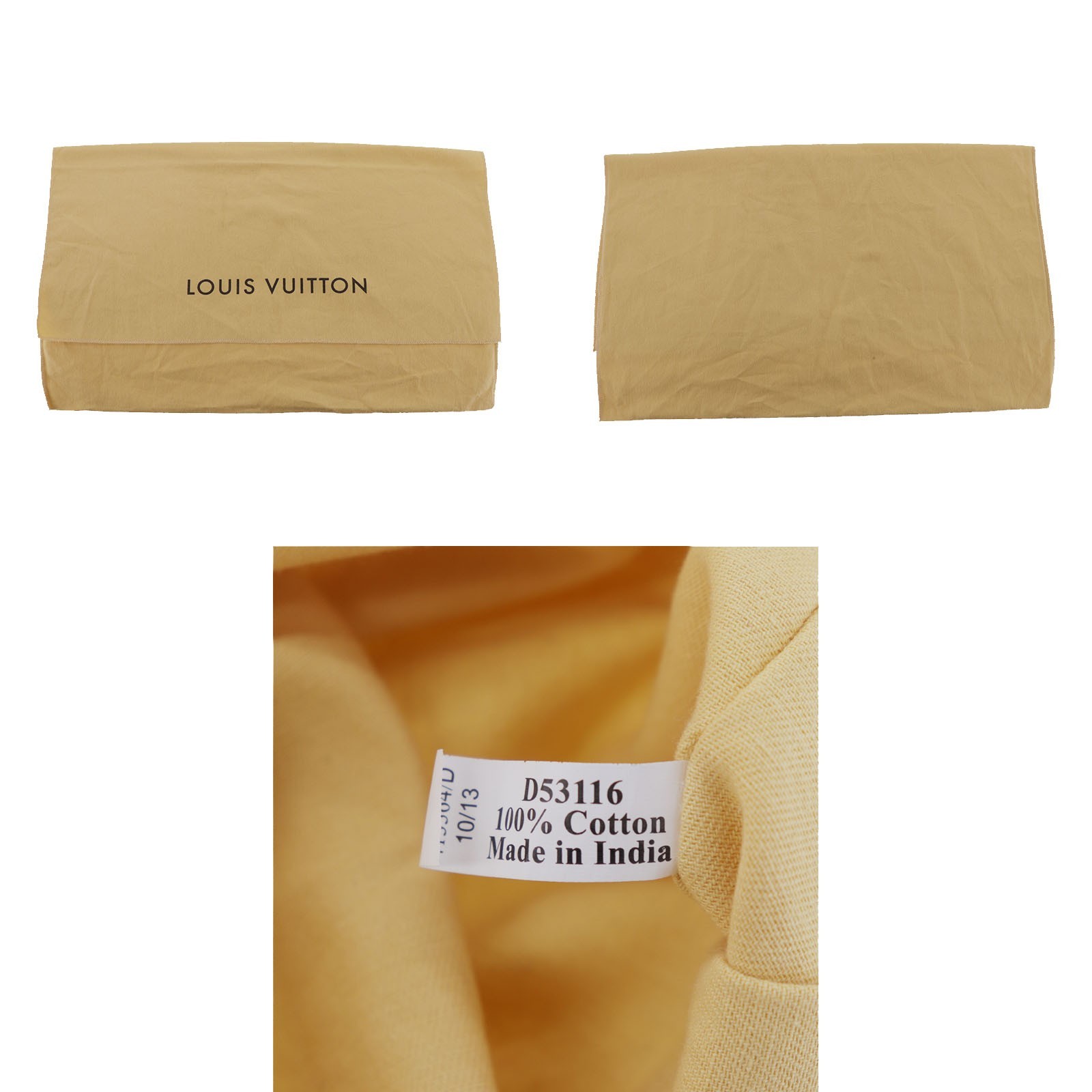 LOUIS VUITTON Dust Bag Flap Size 15.3 × 21.6in (39.0 × 55.0cm) 5pcs #EH411 S