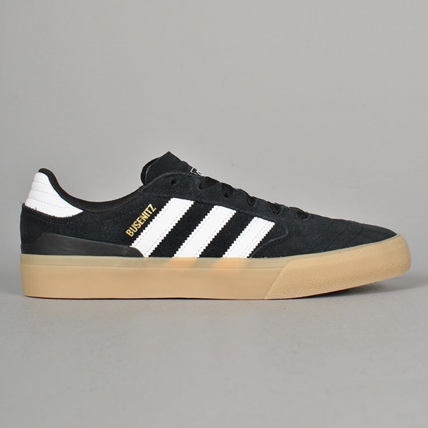 Adidas Busenitz Vulc 2 Men’s Skateboarding Shoe Black Athletic Sneaker #019