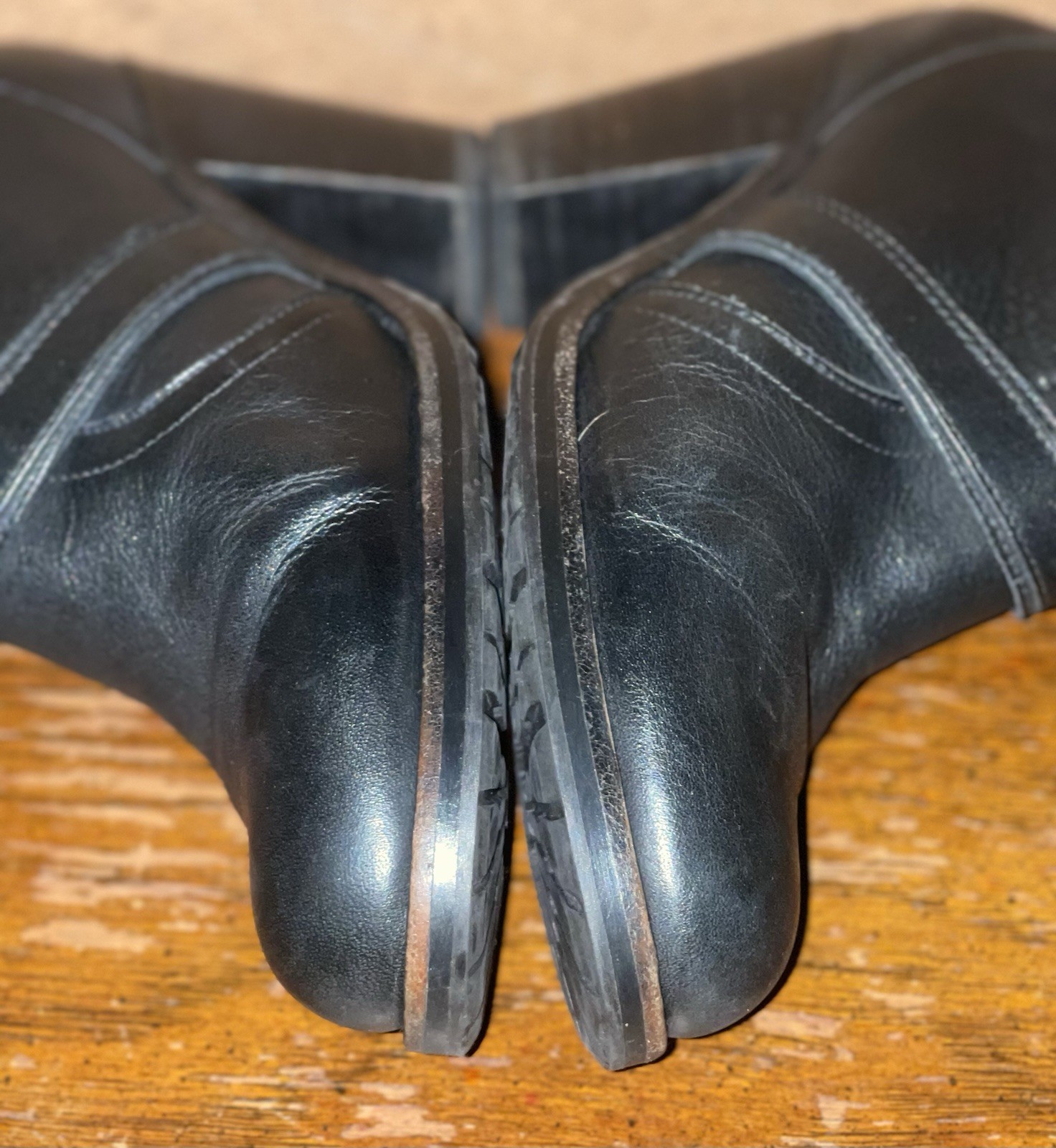 Ariat 450003278 Size 36.5M / US 6B Women’s Black Leather Zip Side Bootie Shoes
