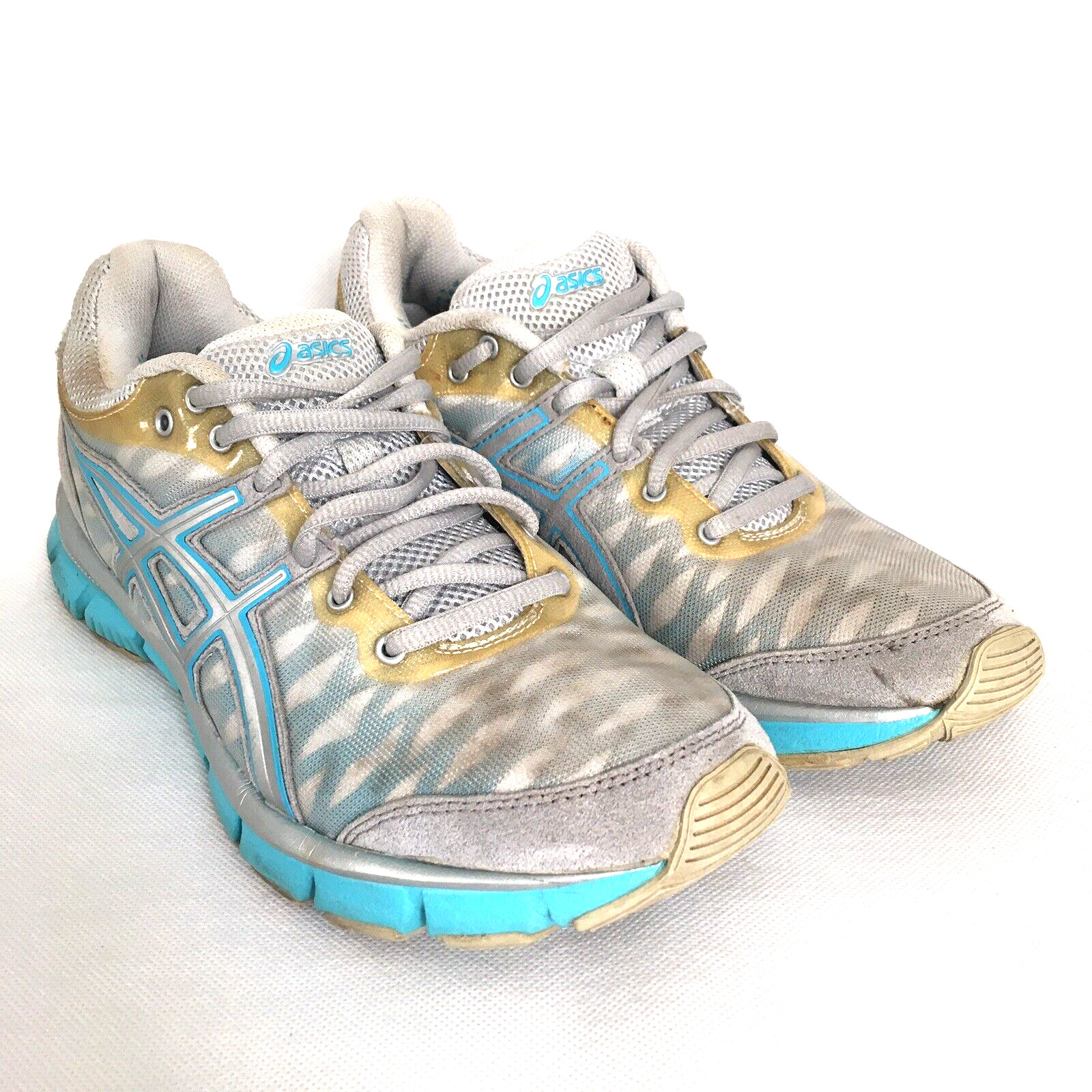 Asics Gel-Nerve 33 Shoes Womens Size 8 Gray Athletic Running Sneakers