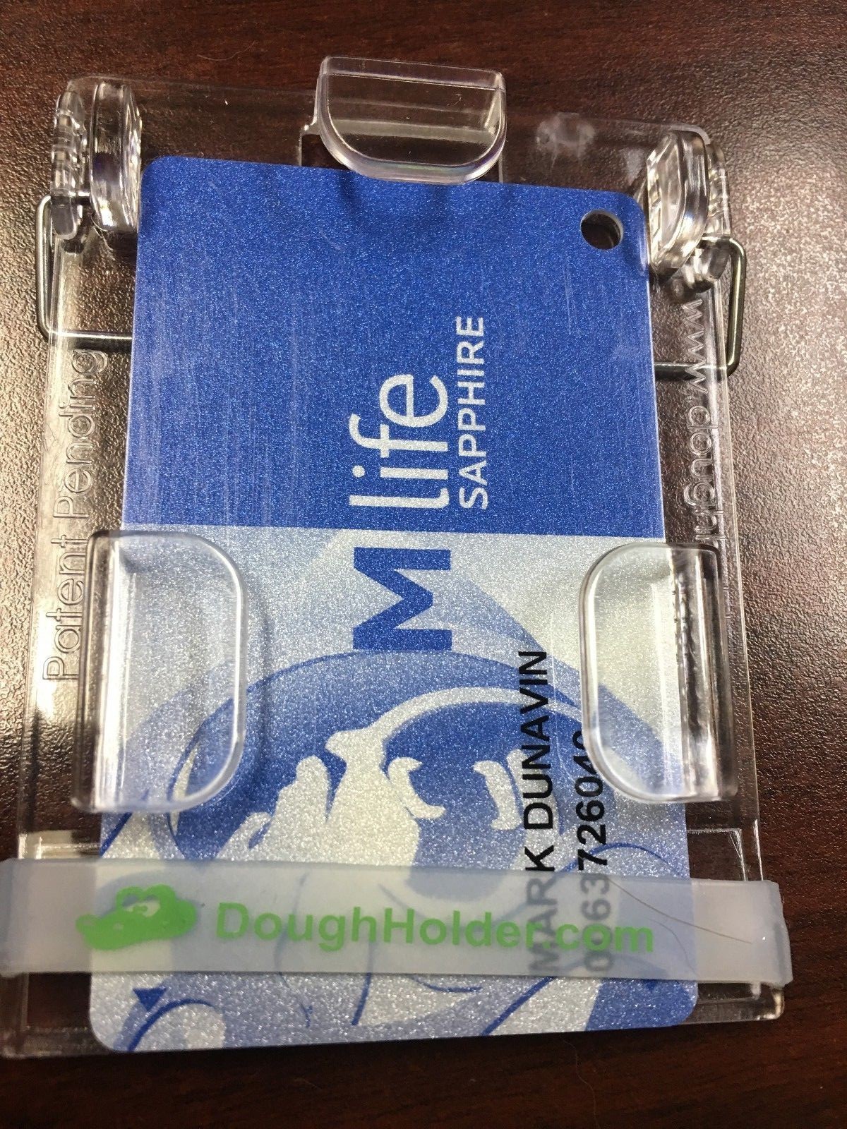Dough Holder Money Clip. Stow Your Dough! Holds up to 10 cards and 75 bills.