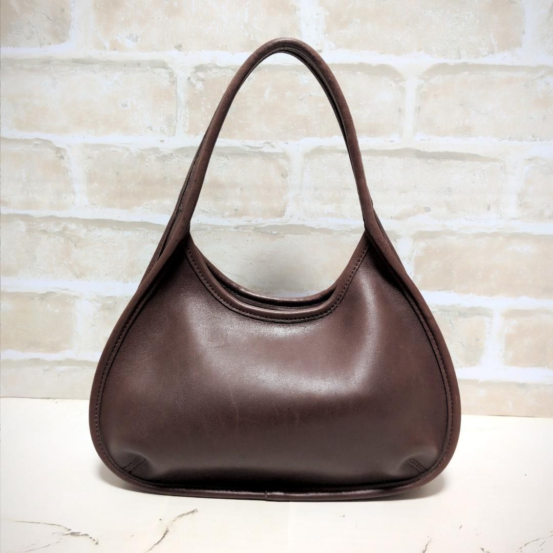 OLD COACH 9027 Ergo Handbag Dark Brown Rare Excellent condition