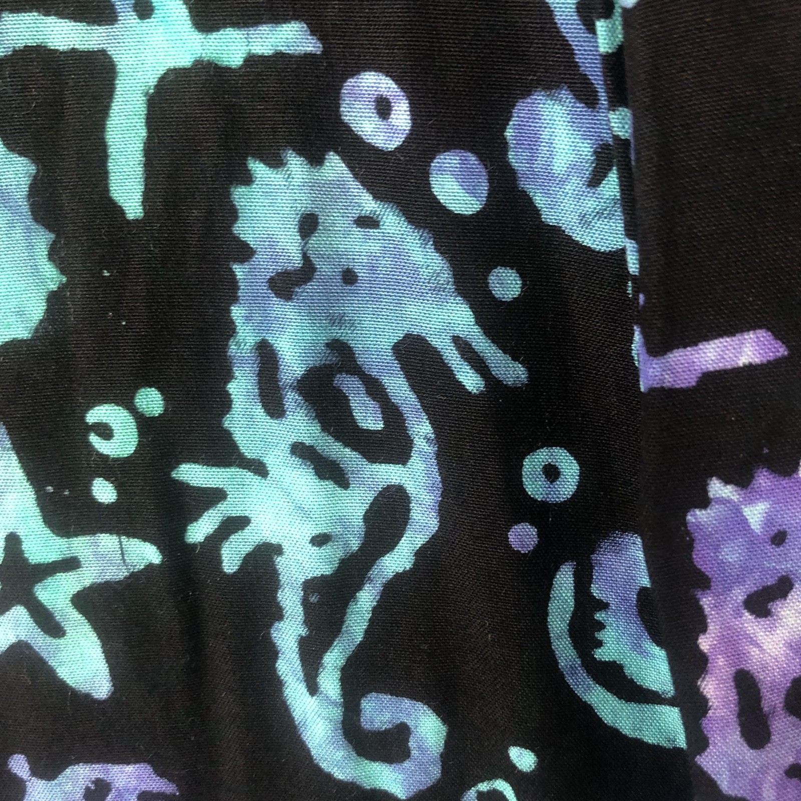 Sea Horse Topper Womens One Size Multicolor Tropical Ocean Beach Resort Cruise