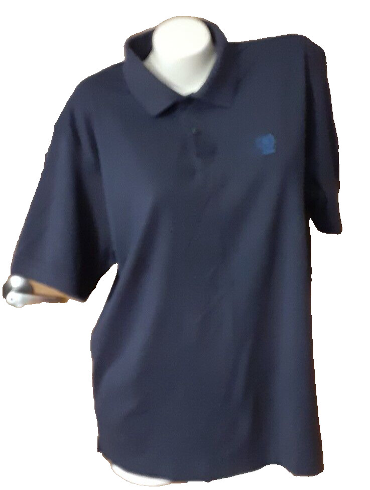 IZOD Dark Blue 2 Button Polo Collar With Embroidered Logo Men’s Size XL
