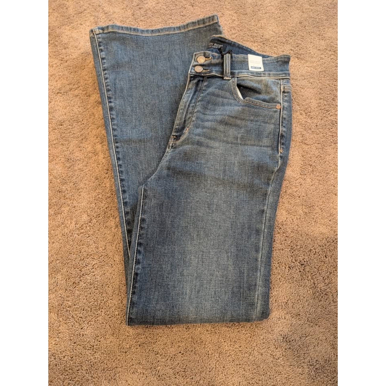 Judy Blue Los Angeles Flare Women’s Blue Denim Jeans Sz 9/29 NWT