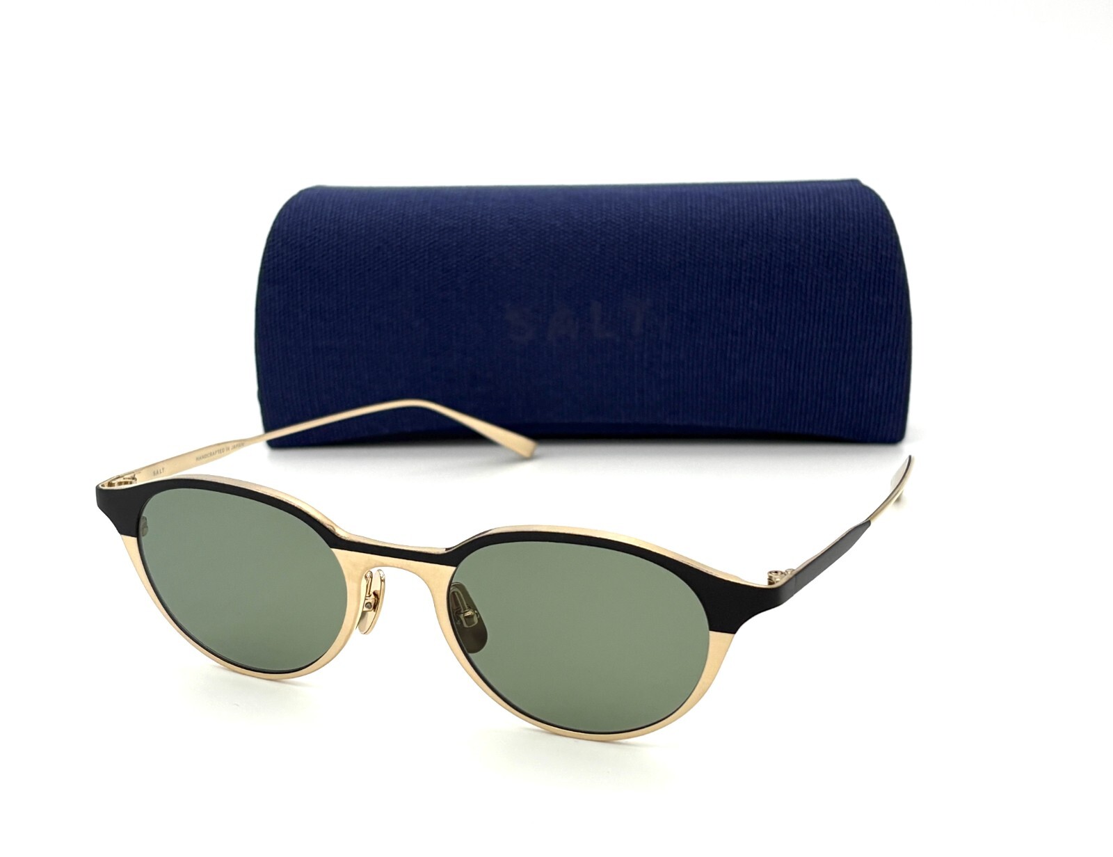 SALT Optics TORRES Black Brushed Gold / G-15 49mm Polarized sunglass