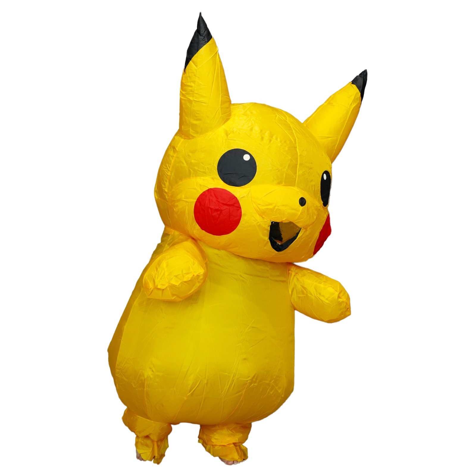 Inflatable Costume Pikachu Mascot Kid/Adult Size Blow Up Cosplay Party Outfit
