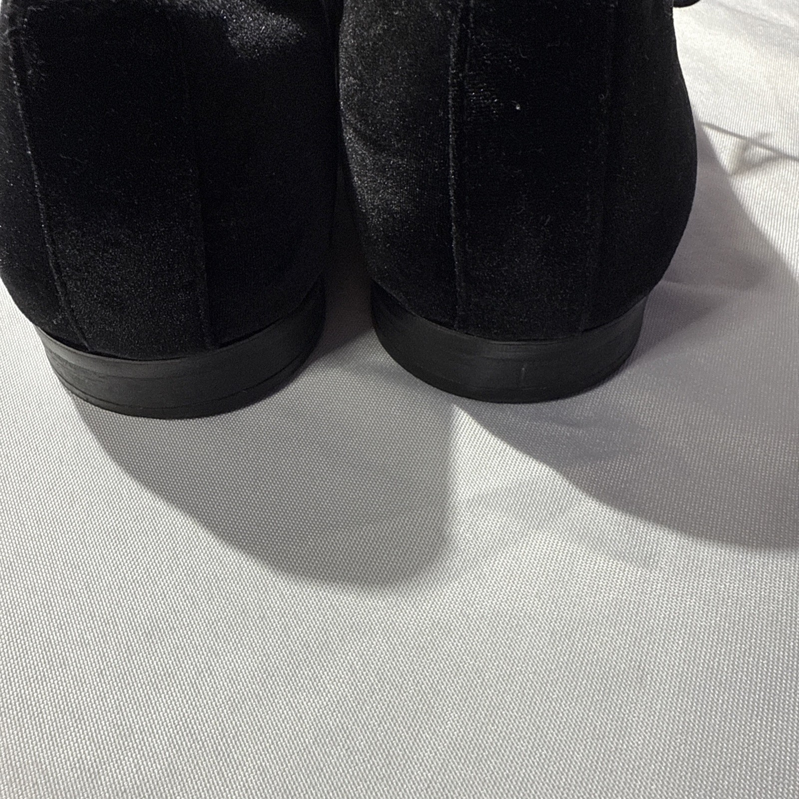 Steve Madden Loredo Black Velvet Men’s Size 11 Dress Shoes