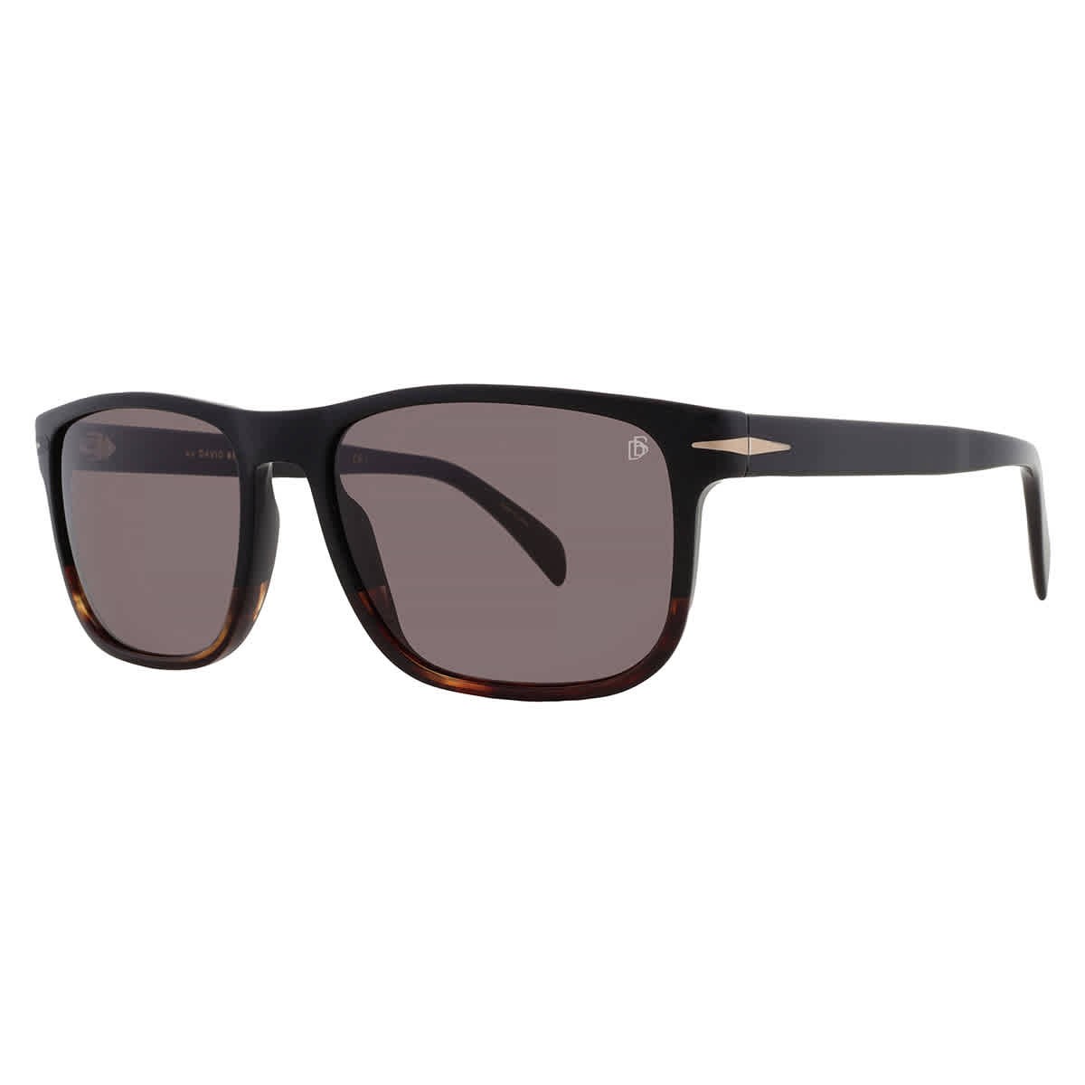 David Beckham Grey Square Men’s Sunglasses DB 1060/S 037N/IR 57 DB 1060/S
