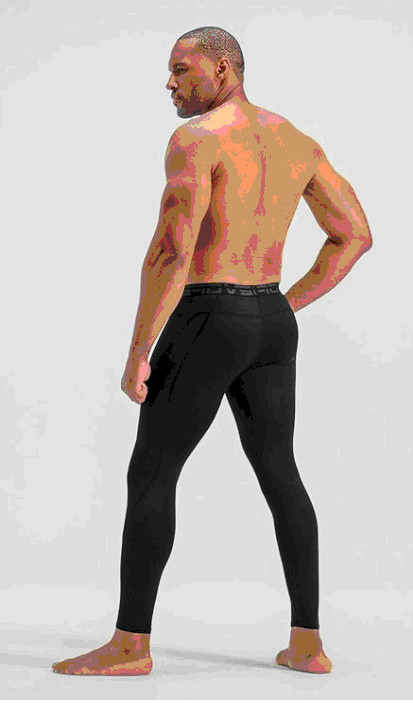 DEVOPS 2 Pack Men’s Thermal Compression Pants, Athletic Leggings SZ: LARGE