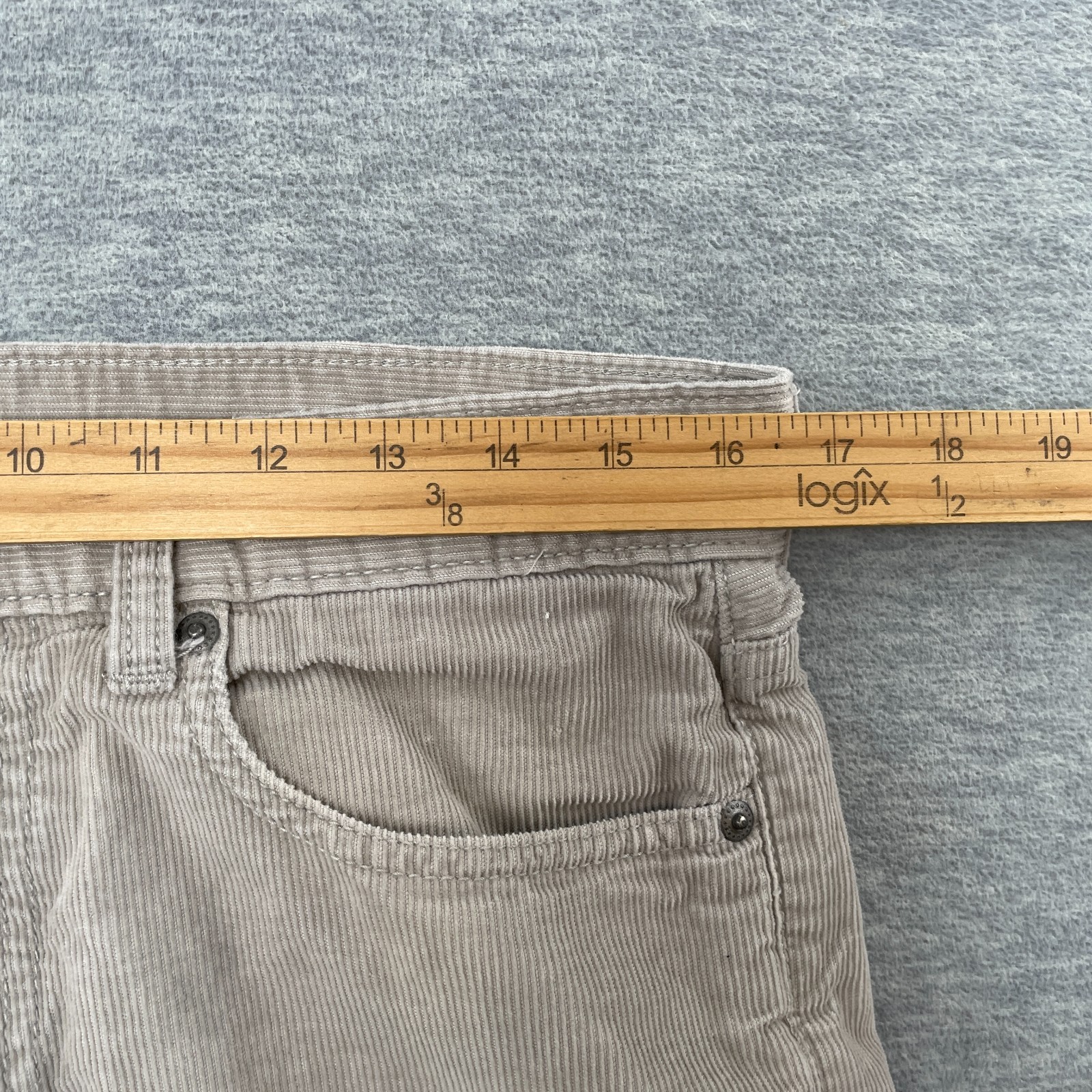 J Crew Pants Mens 31×30 Gray The Sutton Chino Corduroy Straight Leg Slim