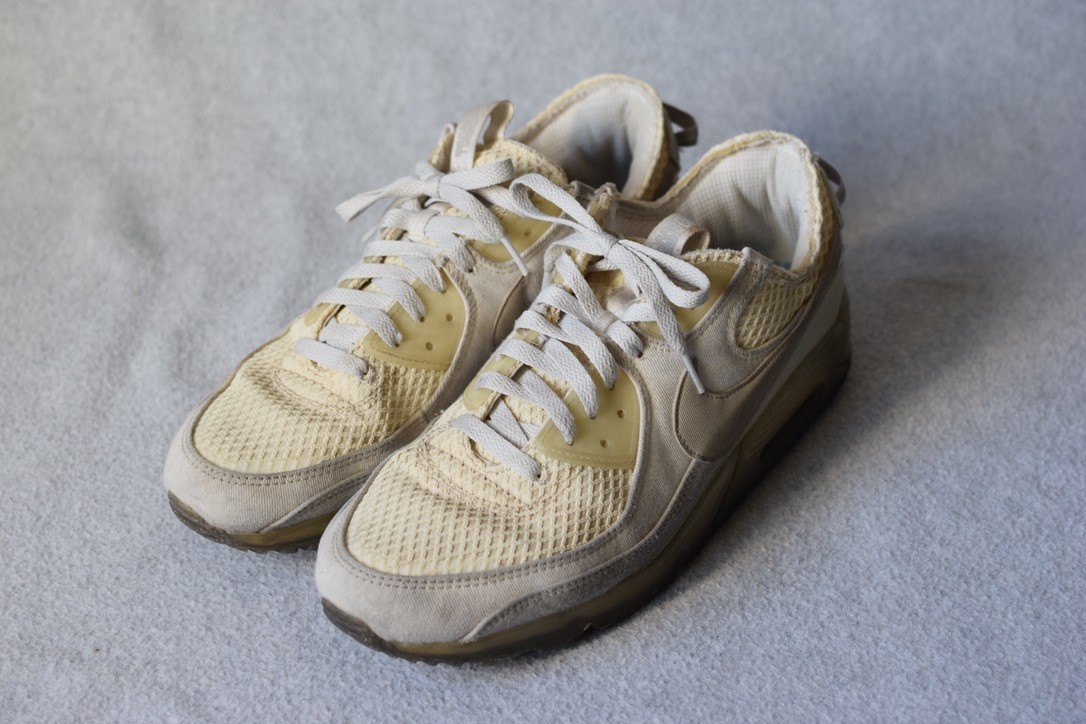 Nike Air Max Mens Size 13 “90 Terrascape” White Beige Atheltic Shoes DM0033-100