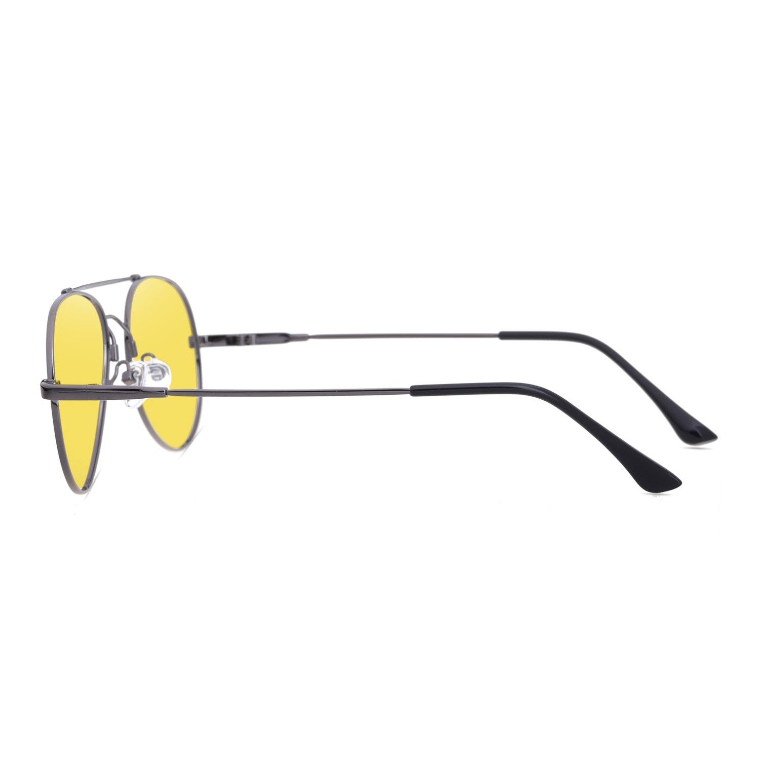 Pilot Polarized Yellow Night Vision Reading Glasses Anti-Glare Protection Reader