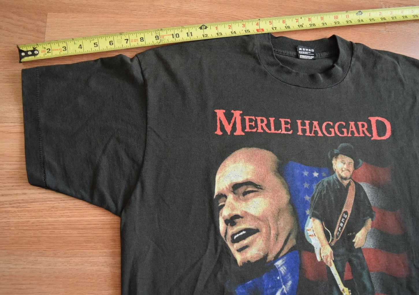 Vintage 1994 Merle Haggard Legend Tour Shirt Tee XL Country 90s George Jones