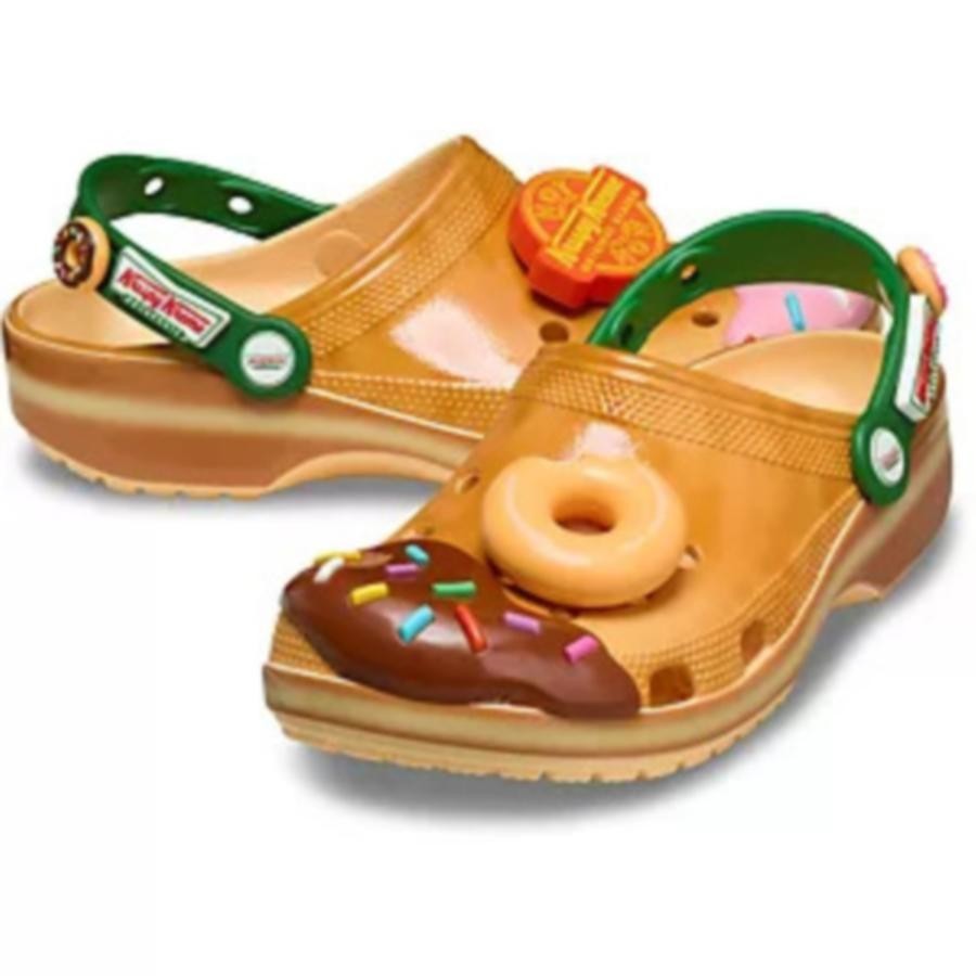 Krispy Kreme Crocs Size 9 M/11 W