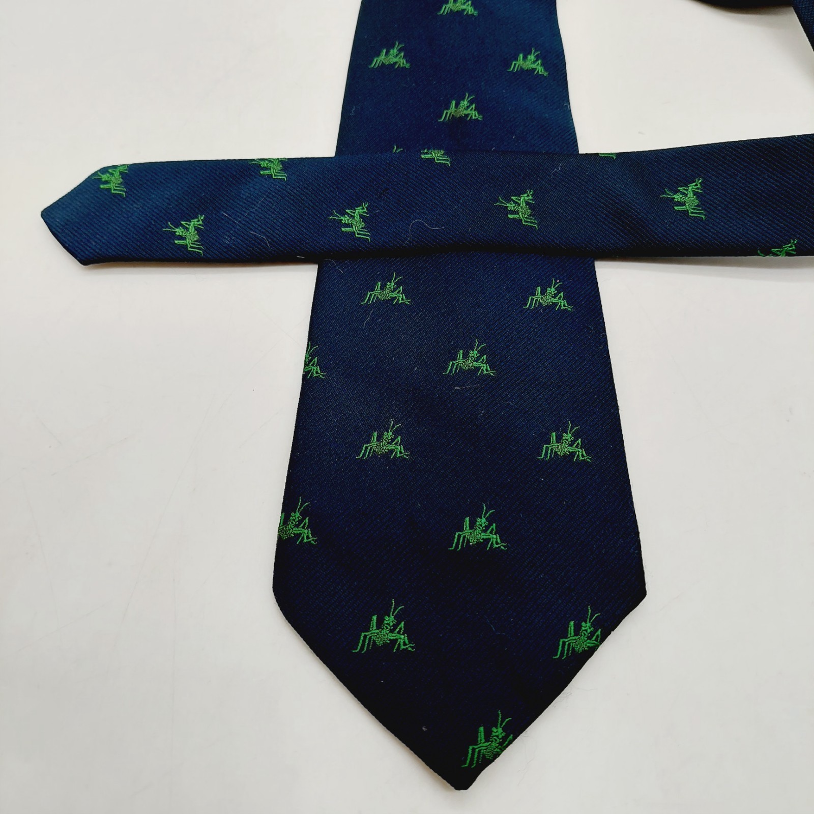 Grasshopper Bug Necktie Blue Green Smithsonian Institution Insects