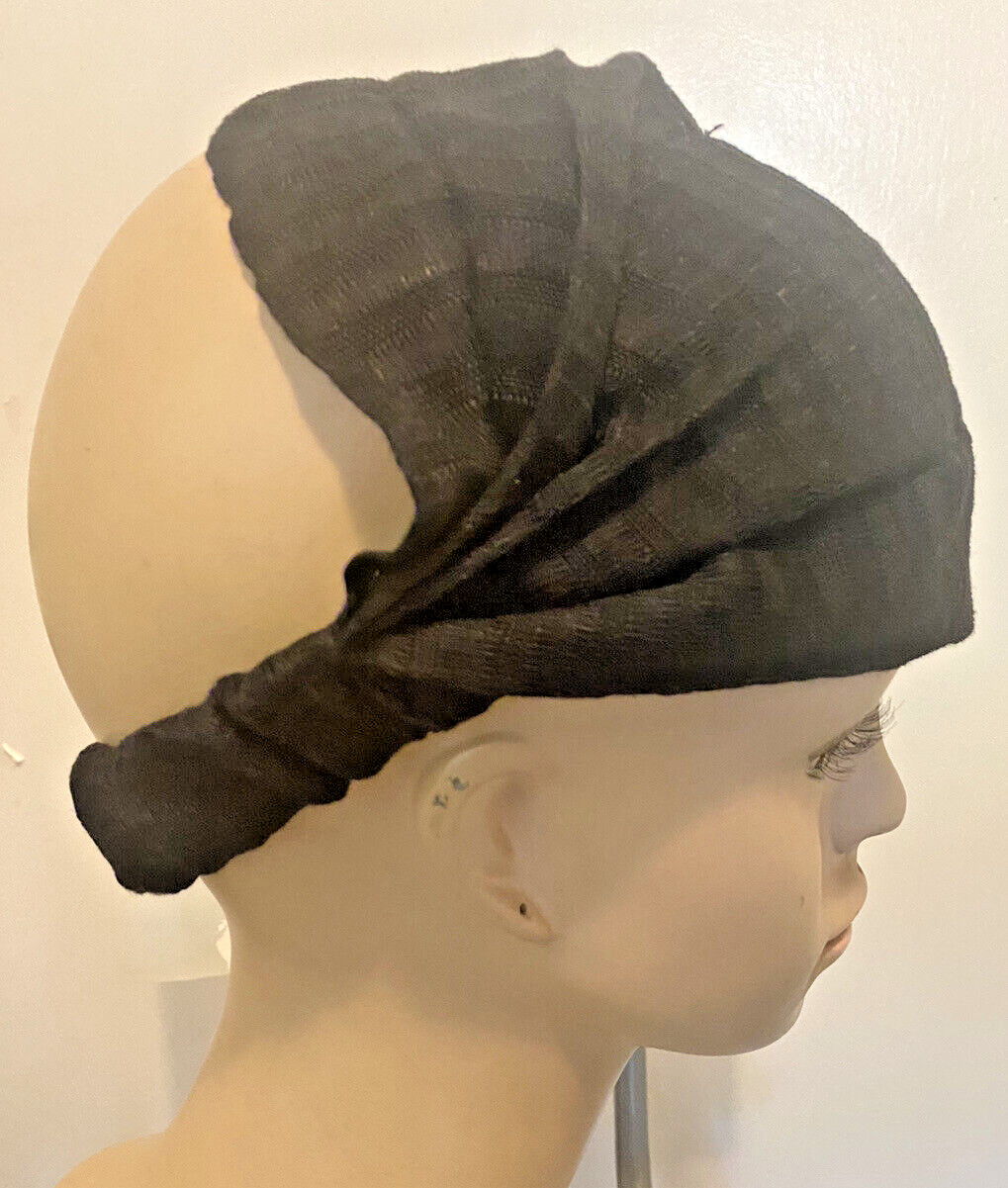 HEADBAND Blue Multicolor Guatemala Hand Made Cotton Head Band Colorful NEW #II