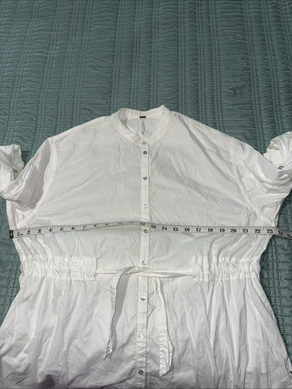 Free People XS Oversize, Boho, Business, Casual, Travel, Beach, 100% Cotton EUC