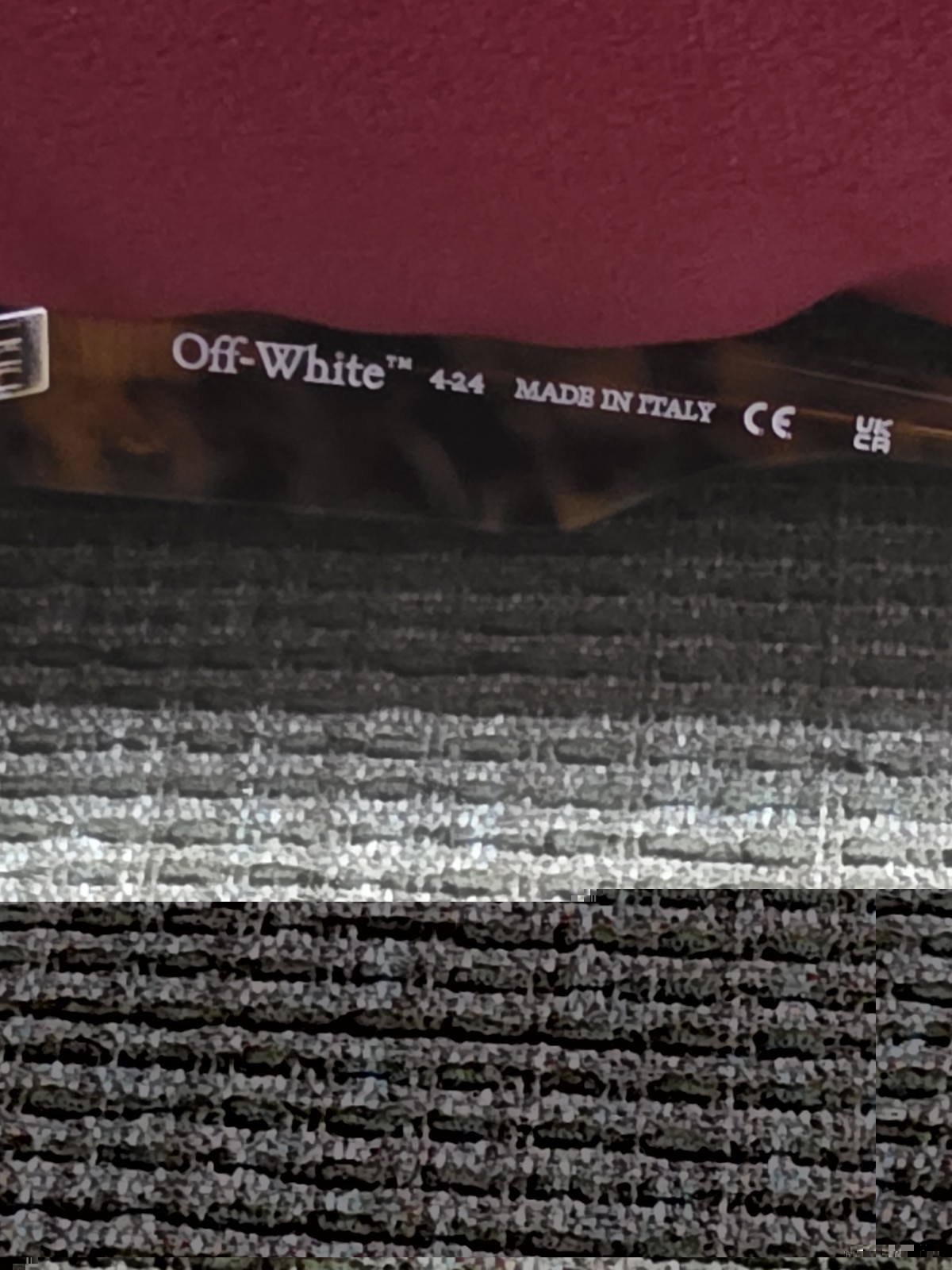 New Off-White Jackson Sunglasses 50 22 140 Light Havana Brown OERI131 6D64