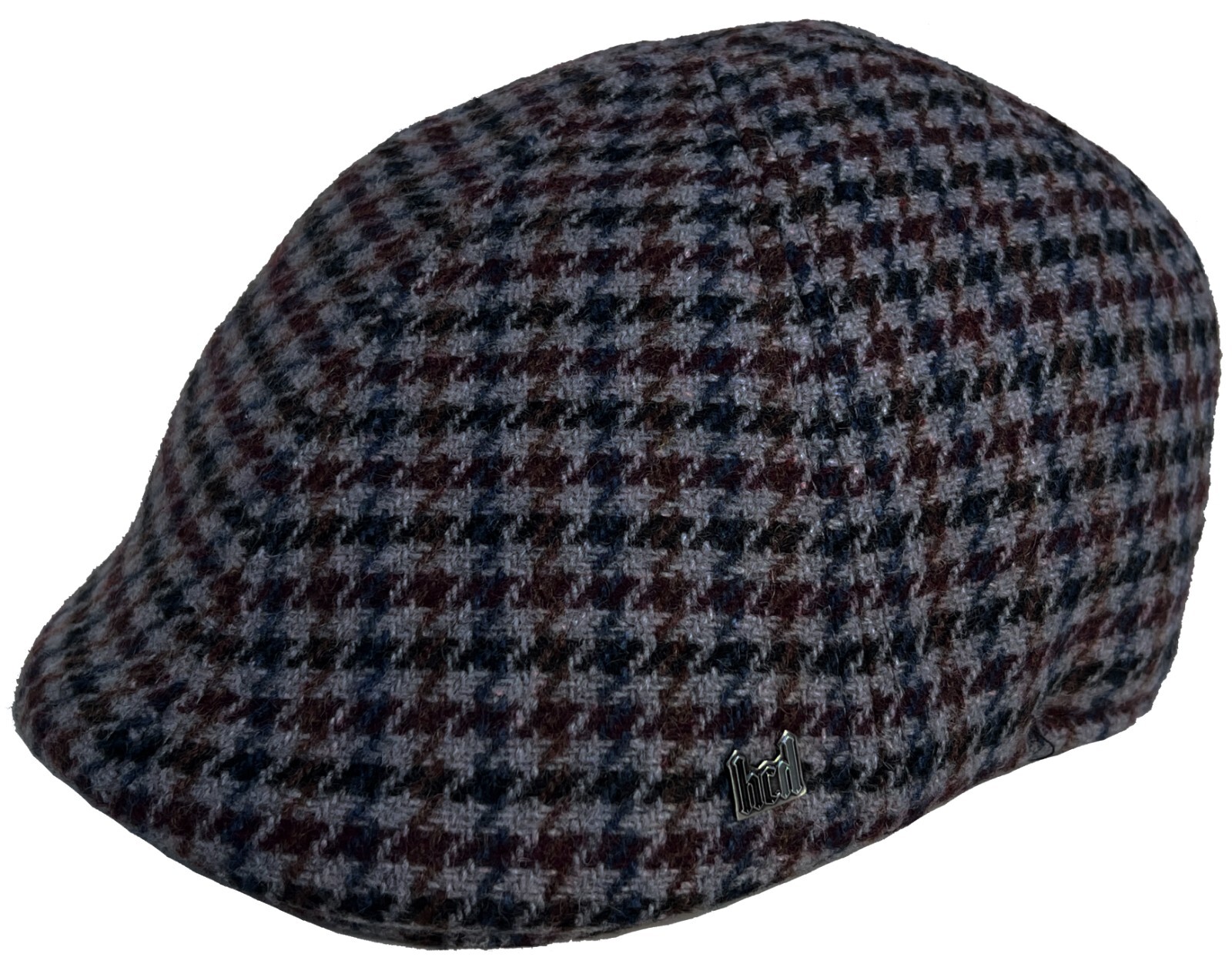 Headchange Econo Hounds Tooth Wool Blend 6 Panel Ivy Cap Duck Bill Scally Hat