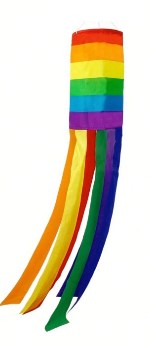 9 PCS Bundle Costume LGBTQ Pride Rainbow Flag Sunglasses Headband Socks Necklace