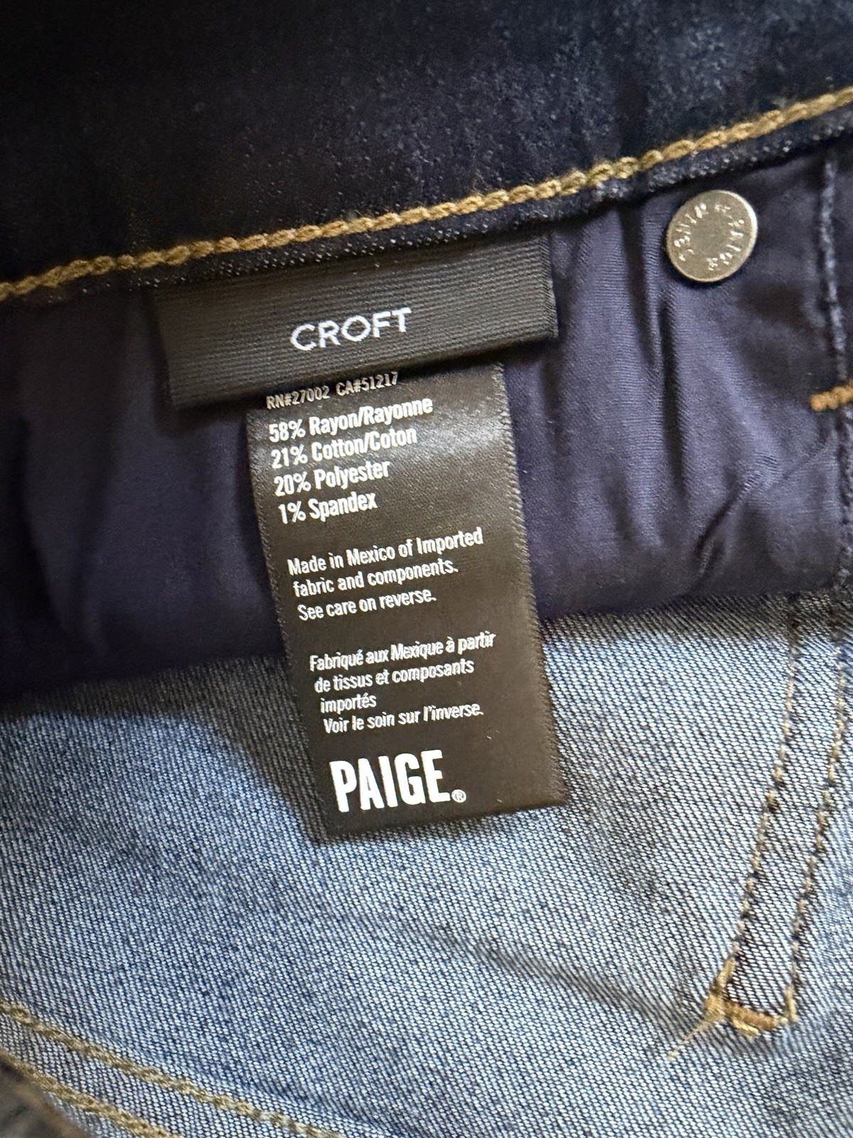 Paige Croft Kason/ Size 33/Brand New/Discontinued