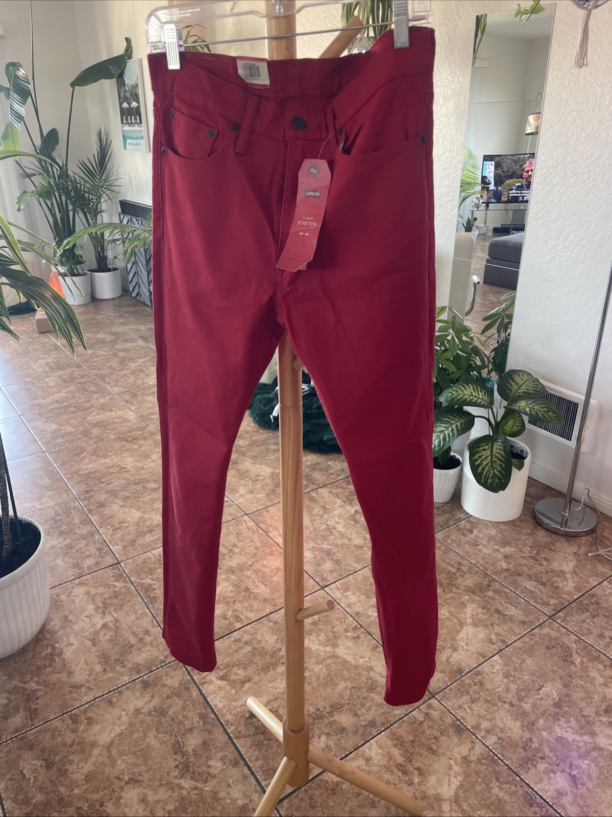 Levi’s 510 Skinny Red Size 31 X 32 New With Tags❤️‍🔥❤️‍🔥❤️‍🔥❤️‍🔥❤️‍🔥￼