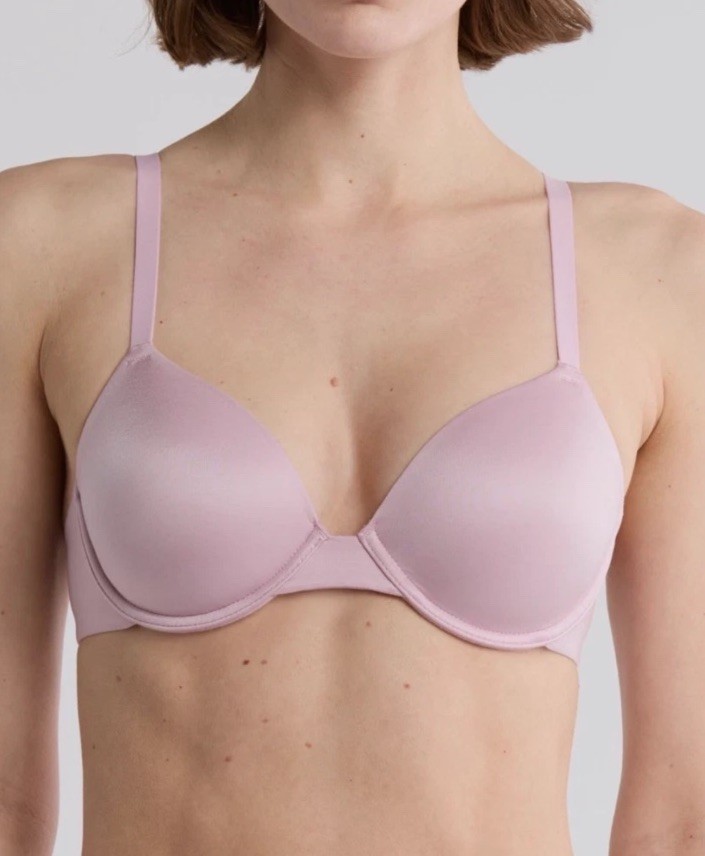 Natori Revelation T-Shirt Bra 721248 Ash Rose New Size 36B