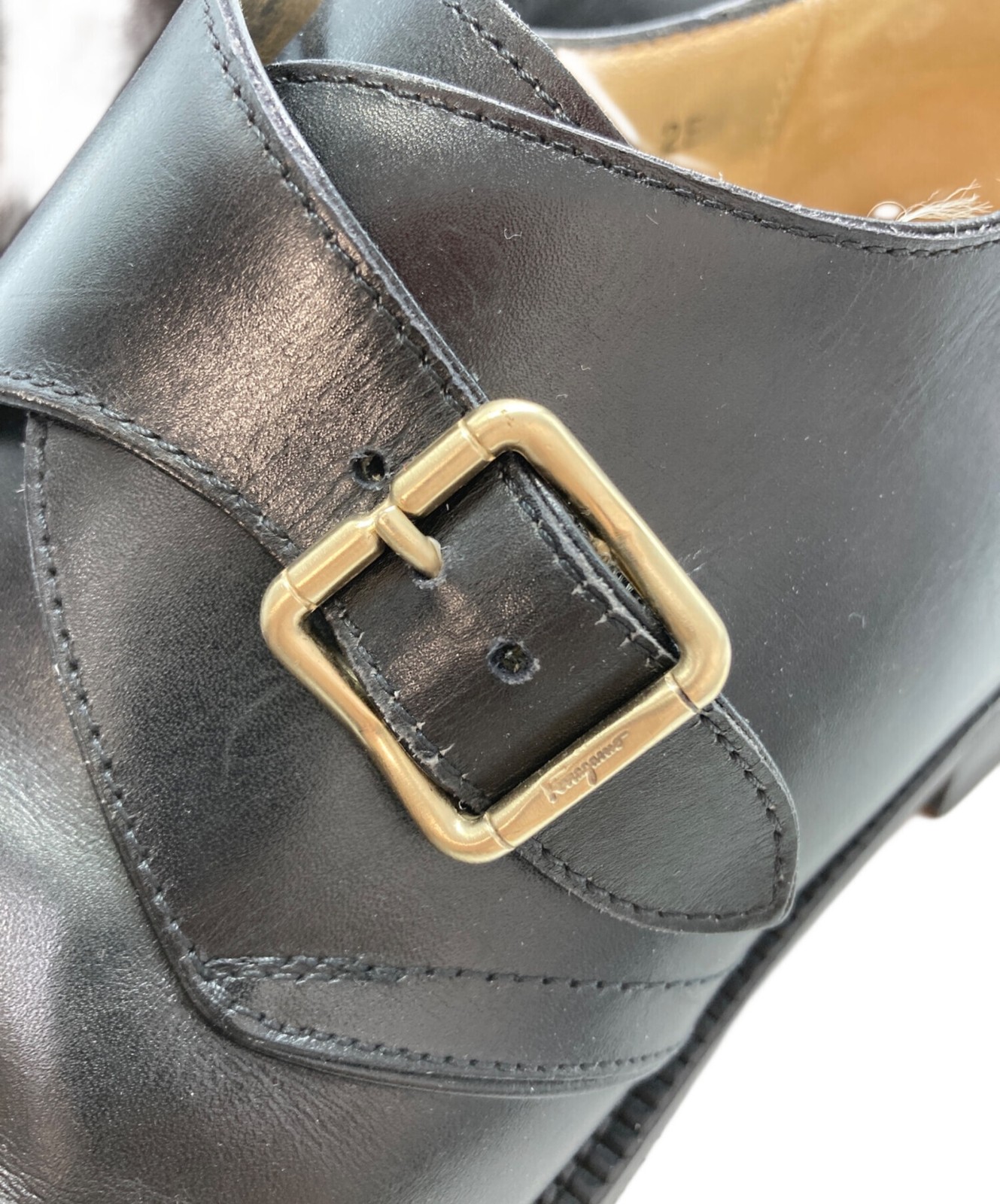 Ferragamo Monk Strap Shoes BG327