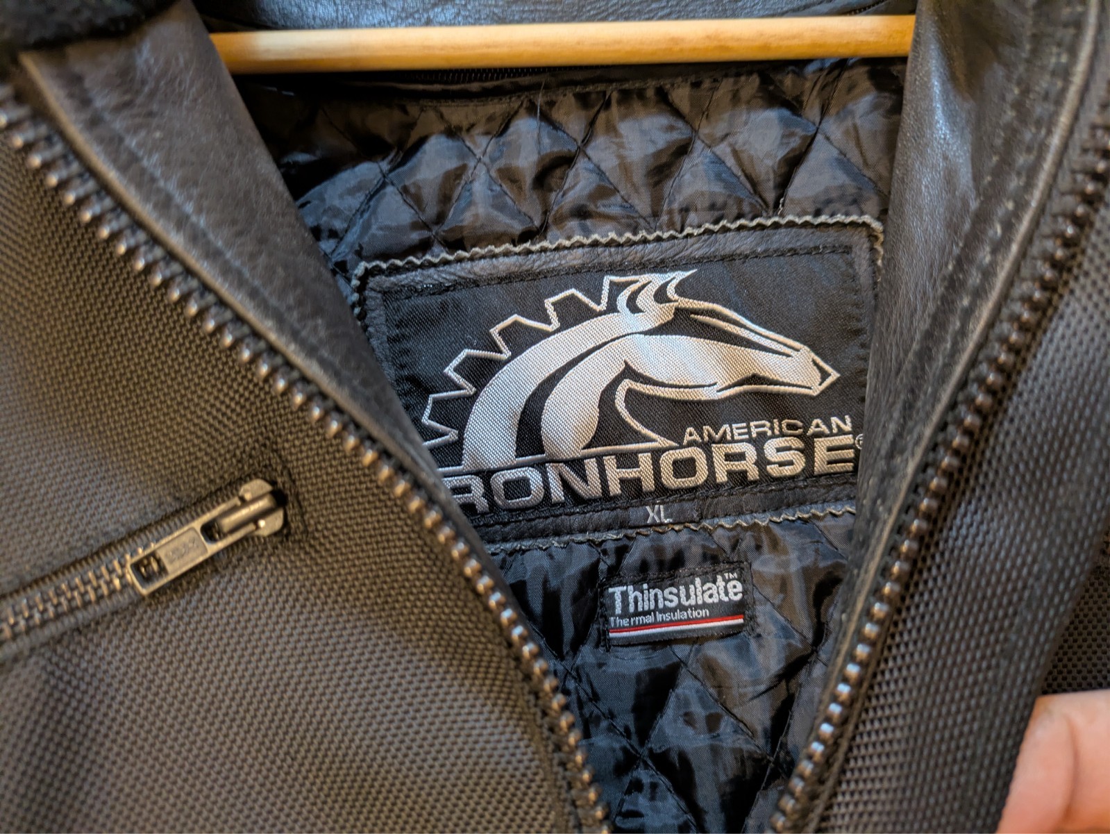 American Ironhorse lMotorcycle leather jacket XL