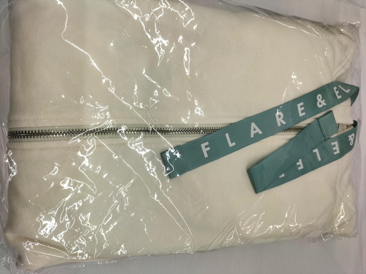 Shiranui Flare Parka Women’s White Cotton Casual Top Free Size 80cm 54cm Sleeve