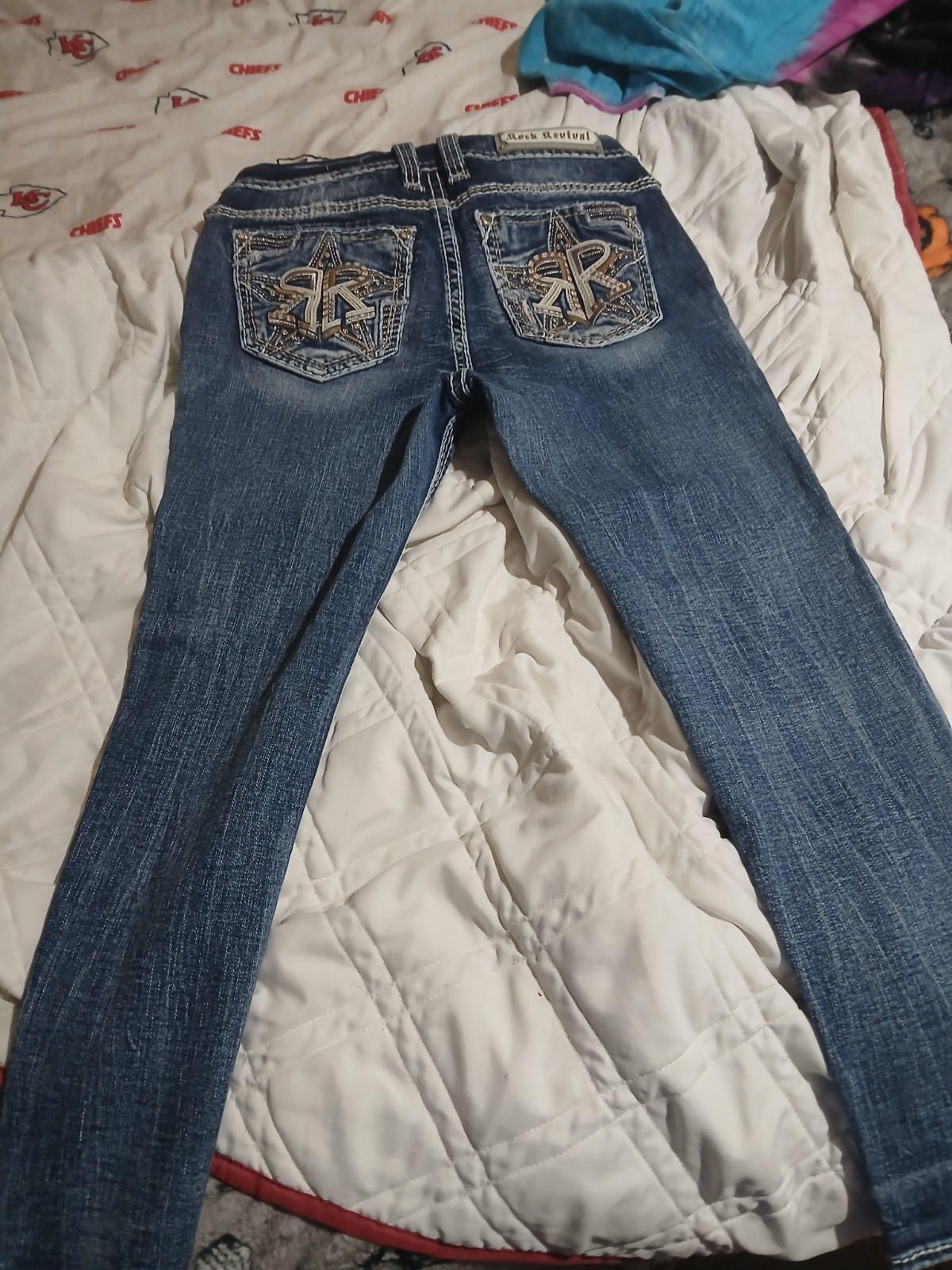 Rock Revival Sidonie Easy Ankle Skinny Jeans Size 31
